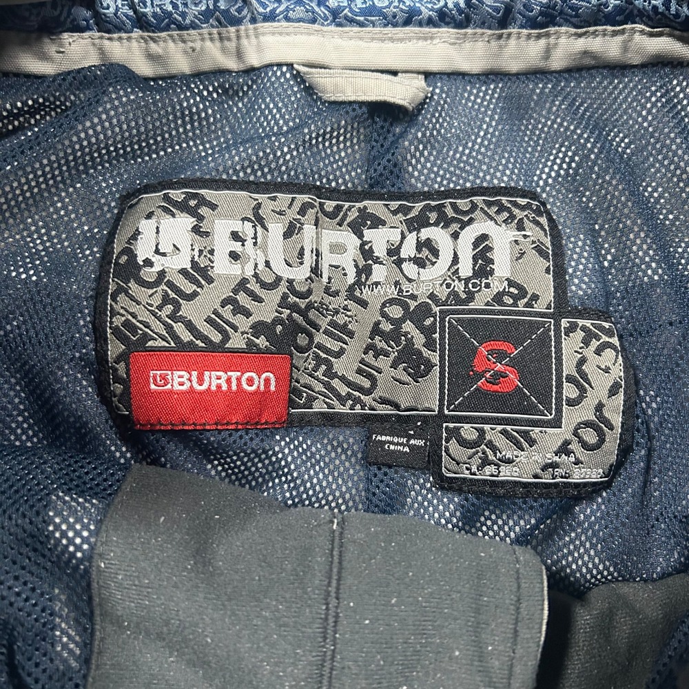 Burton B11A Mens Cargo Snowboard Ski Pants Size S Waterproof Mesh Lined - Picture 3 of 9